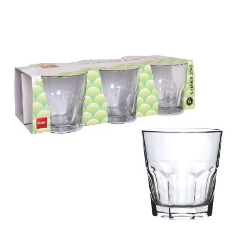 Family Pohár üveg 250ml strike p6