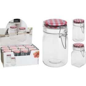 Family borcan pentru conserve cu clemă 250ml 2 modele