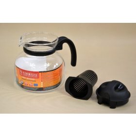   Family termorezistent sticlă teakanna cu filtru 1,5l compatibil cu microunde mai multe culoare