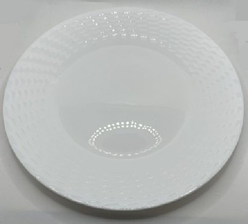 Family tányér d:25cm opál üveg