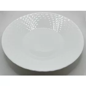 Family leveses tányér d:20cm opál üveg