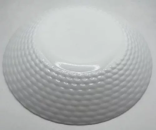 Family leveses tányér d:20cm opál üveg