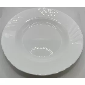 Family leveses tányér d:23cm opál üveg