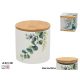 Family recipient pentru condimente ceramică bambus cu capac 430ml