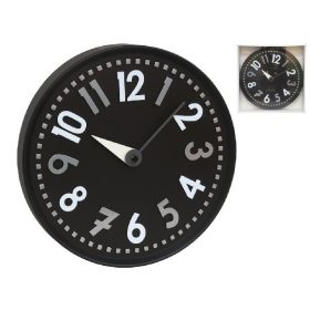 Family ceas de perete "elisa" 25x4cm negru