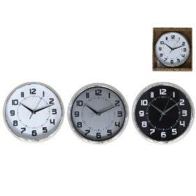 Family ceas de perete "alaska" 25x3,5cm 3 culori