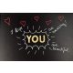 Family fa felirat "you" - 3,5 cm magas