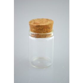   Family sticlăcse cu pereți drepți cu dop de plută 22*30mm p12