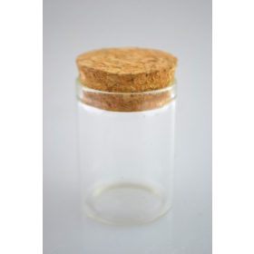   Family sticlăcse cu pereți drepți cu dop de plută 30*40mm p12