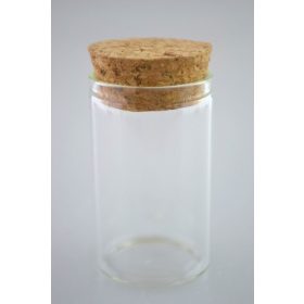   Family sticlăcse cu pereți drepți cu dop de plută 30*50mm p12