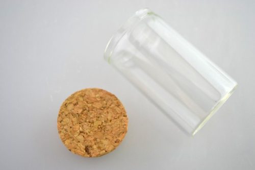 Family sticlăcse cu pereți drepți cu dop de plută 30*50mm p12