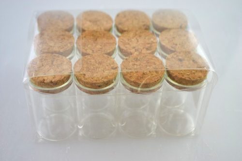 Family sticlăcse cu pereți drepți cu dop de plută 30*50mm p12