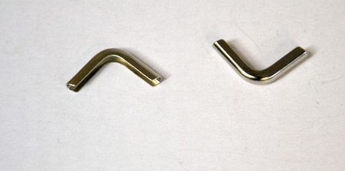 Family fém sarok ezüst 1,4 cm, lapos