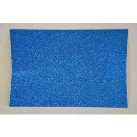   Family spumă decorativă cu glitter (eva) s.albastru 2mm 10 a4