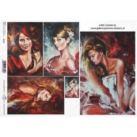 Family rizshârtie a4, nők, 25-30g/m2, 210x297 mm