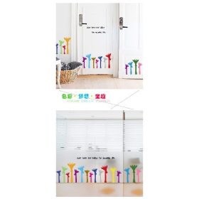 Family falimatrica 50*70cm színes zsiráfok