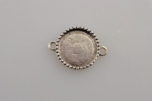 Family pandantiv/karkötő alap rotund mărgea cu model kicsi 20 buc/set