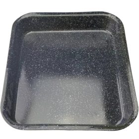 Family tepsi negru email jumbo m:7,2 cm sz:36,5 cm h: 42cm