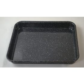   Family tepsi negru email süteményes m:4,7 cm sz: 33,5cm h: 39,5cm