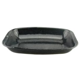 Family tepsi negru email m: 4,3 cm sz: 20,5cm h: 26,3 cm