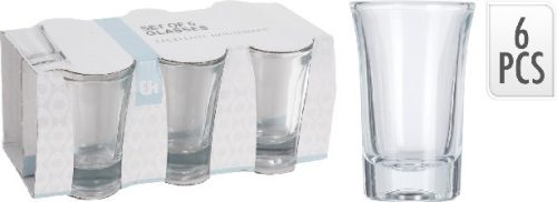 Family stampedlis pohár készlet 6 DB-OS, 40 ML