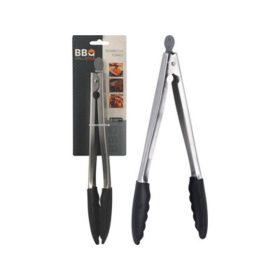 Family bbq clește rm., silicon cu capăt de prindere 32,5cm