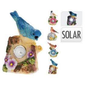 Family solar lampă madarak 9x6,5x11,5cm 4 modele