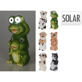 Family solar lampă animale egymáson 9x8x19cm 6 modele