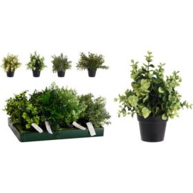 Family plantă artificială cserepes 23cm 4 modele