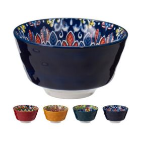 Family bol pentru cereale porț. 350ml 12x6,5cm 4 modele