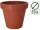 KASPÓ PP. 35CM, TERRACOTTA, ÚJRAHASZNOSÍTOTT