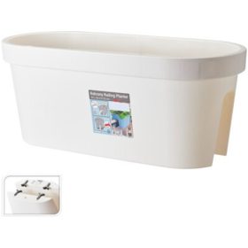 Family ghiveci pp. 60x28x25cm, alb