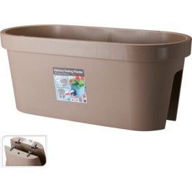 Family ghiveci pp. 60x28x25cm, cafea