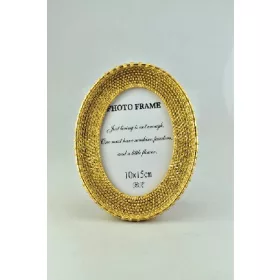 Family ramă foto antique gold oval 10x15 cm