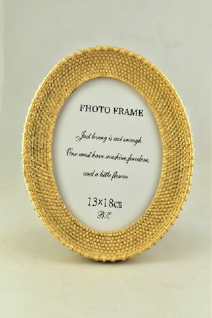 Family képkeret antique gold ovál 13x18cm