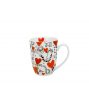 family bögre porc. 360ml "cat's world" hearts