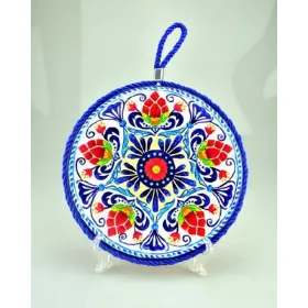   Family suport metalic de perete ceramică 18x18cm mandala iv.