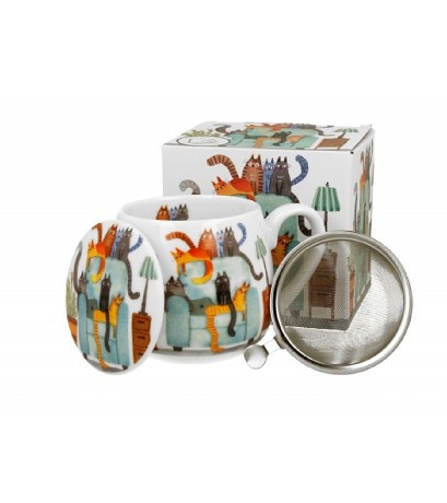 BÖGRE SZŰRŐS HORDÓ PORCELÁN 430ML "THE CHAIR"