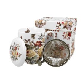 Family cană porțelan cu filtru zahra 360 ml