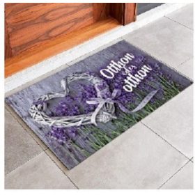   Family preș cu lavandă 60x40cm "acasă, dulce casă"