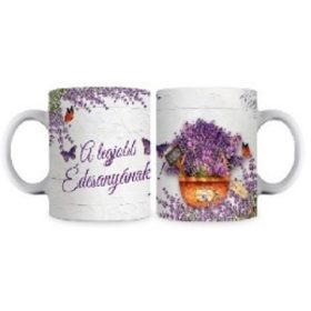   Family bögre levendulás "a legjobb édesanyának" 2f.