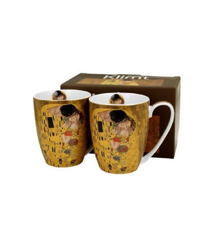 family bögre szett porcelán 2db-os 360ml klimt kiss