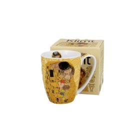 Family bögre porcelán 360ml klimt kiss ekrü