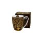 family bögre porcelán 360ml klimt életfa barna