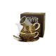 Family teakanna szűrős + csésze aljjal 300/350ml klimt életfa barna