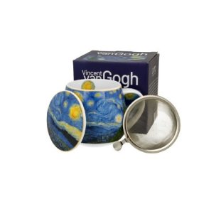 Family bögre hordós szűrős 430ml v.v.gogh csillagos éj