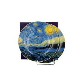   Family set cafea 2 persoane ceașcă+farfurioară 110ml v.v.gogh steaos noapte