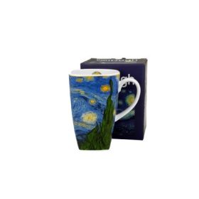  Family bögre szögletes porcelán 650ml v.v.gogh csillagos éj