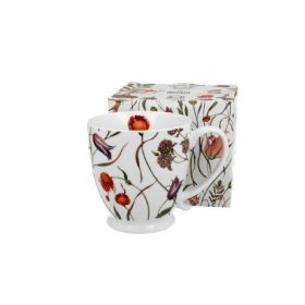 Family bögre porcelán 510ml virág - meadow