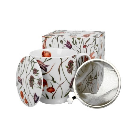 family bögre szűrős porcelán 510ml virág - meadow